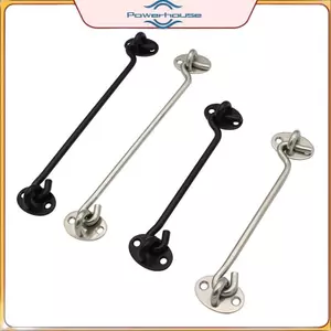 POWER 1 Bộ Chốt Cửa Barn Móc Móc Chốt Mắt Dễ Dàng Lo Cho Cửa Sổ Cổng Barn.