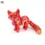Đồ chơi mèo in 3D XOITOP, Bức tượng không lông thực tế có khớp di chuyển, Quà tặng năm mới vui nhộn cho trẻ em VN