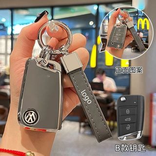 Vỏ chìa khóa xe Volkswagen TPU Thích hợp cho Sagitarian / Lavida / Magotan / polo / Taiyue / Tiguan / Bora / Santana / Passat