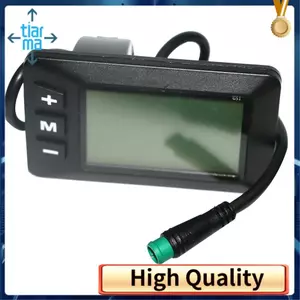 Xe Đạp Điện Ebike Thay Thế Phụ Kiện Phụ Kiện Bộ Điều Khiển G51 Màn Hình LCD 5Pin Xe Tay Ga Điện Đầu Nối Chống Thấm Nước
