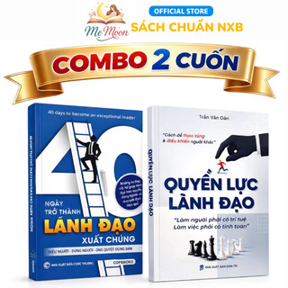 SÁCH - 40 Ngày Trở Thành Nhà Lãnh Đạo Xuất Chúng + Quyền Lực Lãnh Đạo ( Có lẻ từng cuốn )