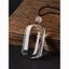 Tổng Hợp Trắng Pha Lê Mặt Dây Chuyền An Toàn Không Có Thẻ Nam Nữ Phong Cách Đá Thô Handmade Cặp Đôi Phong Cách Chữ