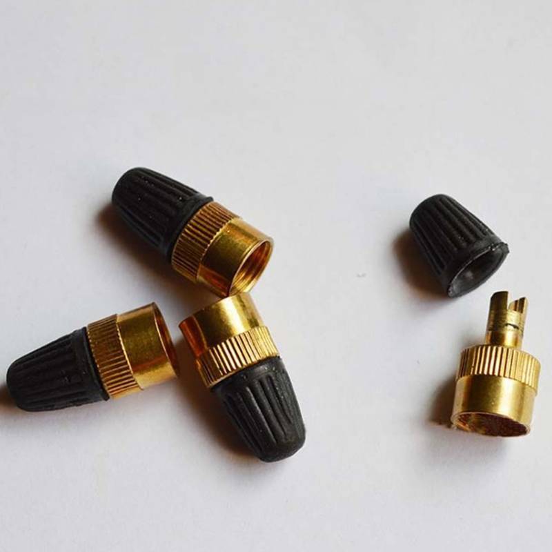 PNPIA- Đồng Có Rãnh Đầu Van Thân Nắp Xe Máy Van Bánh Xe Lốp Valvol Nắp