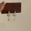 Retro khí chất mát mẻ nút tre giọt nước zircon rỗng bông tai nữ đa năng cá nhân