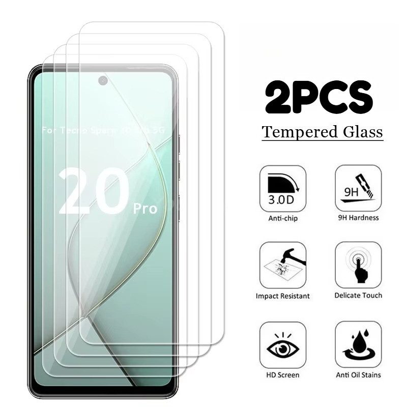 2 Chiếc Bảo Vệ Màn Hình HD Kính Cho Tecno Spark 20P 20C 20 Pro 5G 4G Riêng Tư Kính Cường Lực Trong Suốt Cho Tecno Spark 10C 10 Pro 5G 4G Chống Gián Điệp Cạnh Đen Kính Phim