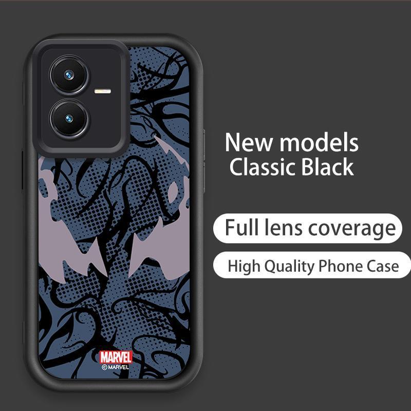 Ốp Lưng Cho VIVO Y22 4G Y22S 4G Hoạt Hình Silicon Điện Thoại Thông Minh Mềm Ốp Lưng TPU Spider Man Venom Thoáng Mát Mắt Thiên Thần Chống Sốc Ốp Lưng