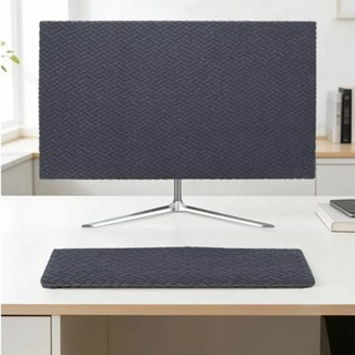 Vỏ chống bụi máy tính SHUPUN, Vỏ chống bụi đàn hồi dày, Vỏ bàn phím đa năng Vỏ bảo vệ toàn diện 27-30 inch cho máy tính để bàn