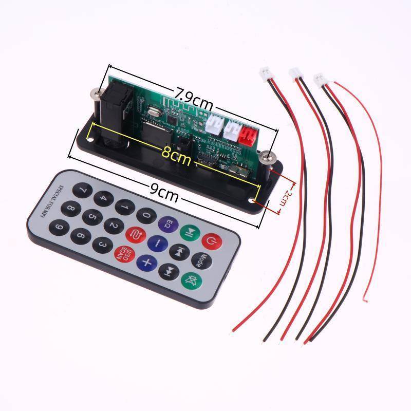 [DCP] 2*3W/5W Bluetooth MP3 Bảng Giải Mã, máy nghe nhạc tự làm với FM radio & USB [VN]
