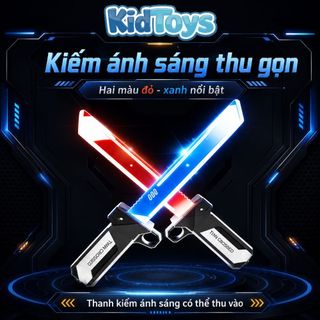 Đồ Chơi Gậy Phát Sáng LED KidToys - 2 Thanh Ghép Thành Đôi Siêu Ngầu Cho Bé