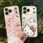 Ốp Điện Thoại Kitty Hồng Dễ Thương Cho Honor Magic 7 6 5 Pro Lite 9A 9X Pro 8X V40 5G V30 Vỏ ốp Coquette Hoạt Hình Vỏ Mềm Trong Suốt