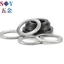 Chất liệu thép không gỉ 304 Miếng đệm răng hai mặt Miếng đệm khóa chống trượt bằng thép Carbon đen Chống mất Miếng đệm phẳng tự khóa Răng hai mặt chống trượt Độ đàn hồi tốt Lấy mạ kẽm màu đen