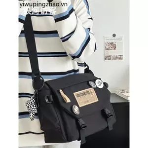 Dụng cụ học sinh đại học Lớp học phiên bản Hàn Quốc Túi Messenger hợp thời trang