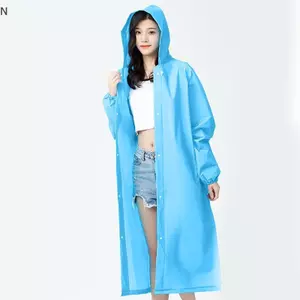 NS Áo mưa chống nước cho người lớn Áo mưa có mũ trùm đầu di động Nhẹ cho thiết bị đi bộ đường dài ngoài trời NS