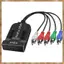 Bộ chuyển đổi YPbPr 1080P Thành phần Video YPbPr Bộ chuyển đổi RGB Nam với đầu ra âm thanh R / L với từ Ypbpr