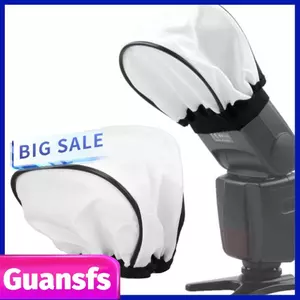 Guansfs Guansfs Denash Camera Softbox Khuếch Tán Bạc Nylon Đèn Flash Thoát Hiệu Ứng Mắt Đỏ Để Phát Trực Tiếp Denashgi15hdy9x6