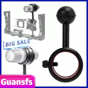 Guansfs Kẹp đầu bóng lặn guansfs Dễ dàng mang theo cánh tay cho đèn pin