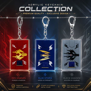 Móc khoá Anime Masked Rider Cartoon Acrylic Kamen Rider Key Chain Men Pendant Funny Cute Girls Key Ring Alloy Breloczek