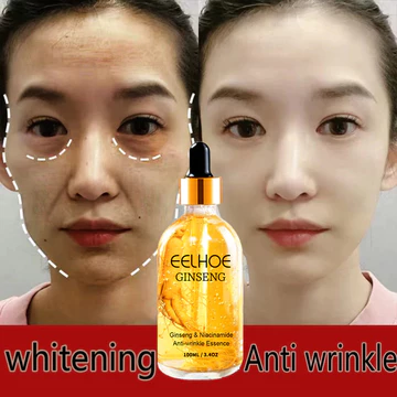 Serum chống lão hoá Ginseng Serum 100ml tinh chất chống lão hoá serum nhân sâm làm trắng tinh chất dưỡng serum peptide
