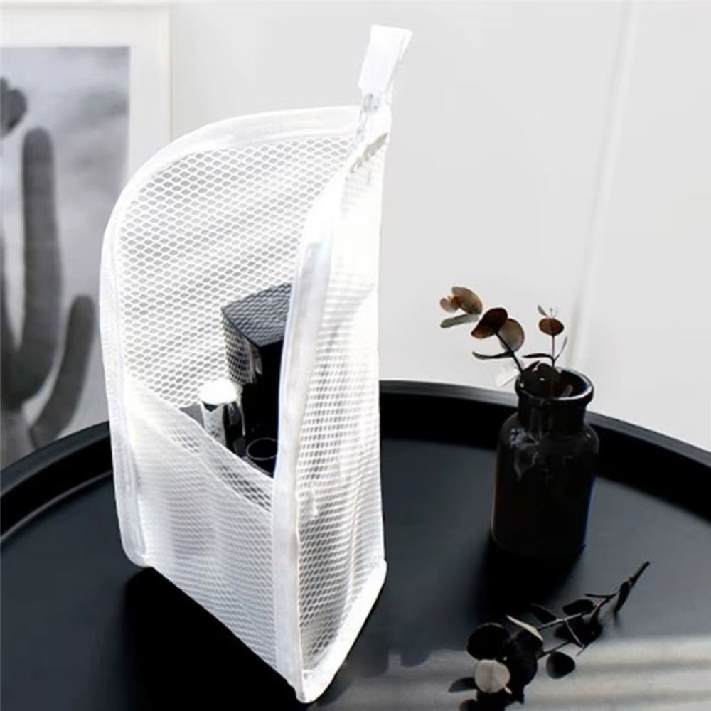 Túi đựng mỹ phẩm PVC CODECOVED, Túi đựng đồ vệ sinh bàn chải đánh răng chống nước dung tích lớn, tiết kiệm không gian Thiết kế dọc Dây kéo Đóng cửa Hộp đựng làm đẹp di động Bảo quản du lịch