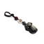 Móc khóa lợn Obsidian tự nhiên - Charm may mắn hạt "Fu" được chạm khắc bằng tay - 2 kiểu dáng (Vàng Sheen / Mắt cầu vồng) Sang trọng cho bạn gái / Bestie