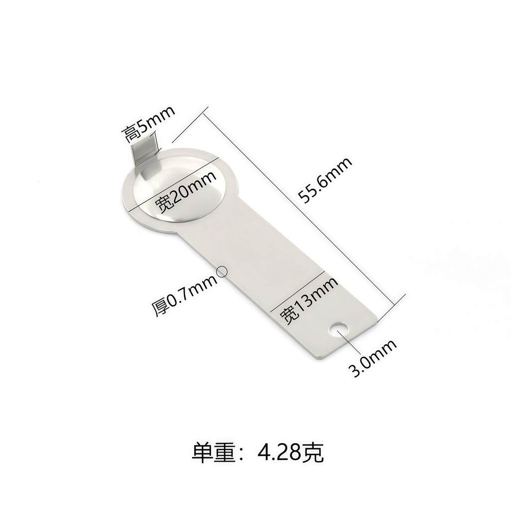 Module phong cách Ý cho vòng tay thép không gỉ, bộ kit DIY để tạo trang sức