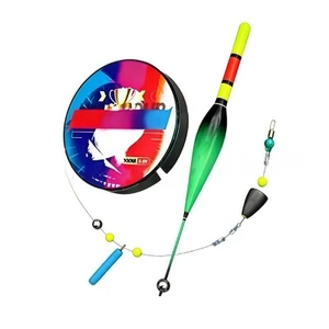 Bộ dây câu Bobber tự động exhila có phao cho người câu cá Dễ dàng đúc và câu cá truy xuất mượt mà Accesso