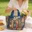 Túi Tote Quilted Sách Thiết Kế Hoa Túi Xách Vintage Túi Đeo Vai Nữ Dành Cho Giáo Viên Học Sinh Trường Đại Học Làm Việc jiwvn