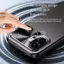 Ốp Lưng Cho Honor 600 Pro Ngang Dọc Chân Đế Kim Loại Mờ Mặt Sau Chống Rơi Vỏ Điện Thoại