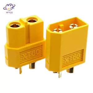 HFTOY 5 Cặp Đua Xe DIY Phụ Kiện XT60 Cắm Nam Nữ Đạn Kết Nối Cắm Cho RC ~