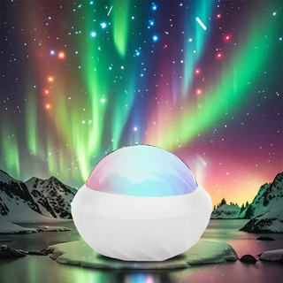 Aurora Đầy Sao Ánh Sáng Phía Bắc RGB Chiếu Đèn Ngủ USB Cắm Điều Khiển Từ Xa Máy Chiếu Đèn Khí Quyển Cho Phòng Trang Trí Tiệc