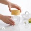 🌤️COD🌤️Khay làm đá viên tròn khuôn làm đá silicone dẻo đá viên lớn không mùi chất liệu an toàn thực phẩm
