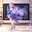 SQ3 Honkai: Star Rail Castorice Tấm Đứng Acrylic Ký Hiệu Anime Để Bàn Trang Trí QS3