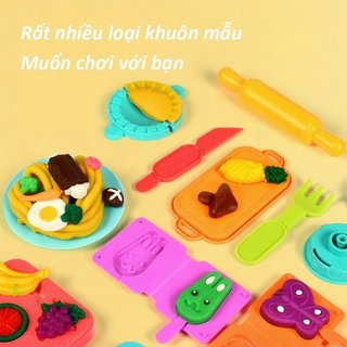 Trẻ Em Playdough Pasta Maker Đồ Chơi Bột Báo Chí Cắt Khuôn Sáng Tạo Vui Học Tập Nhà Bếp