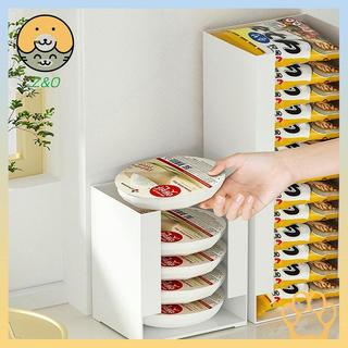 [Z & O] Hộp đựng Ramen Hàn Quốc Nhà bếp Mì ăn liền Cốc đựng khăn giấy Hộp đựng mặt nạ Hộp đựng đồ đa chức năng để bàn.