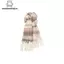 Tweedhuj Khăn Choàng Cashmere Nữ Mùa Đông, Phong Cách Retro Hàn Quốc, Ấm Áp và Đa Năng