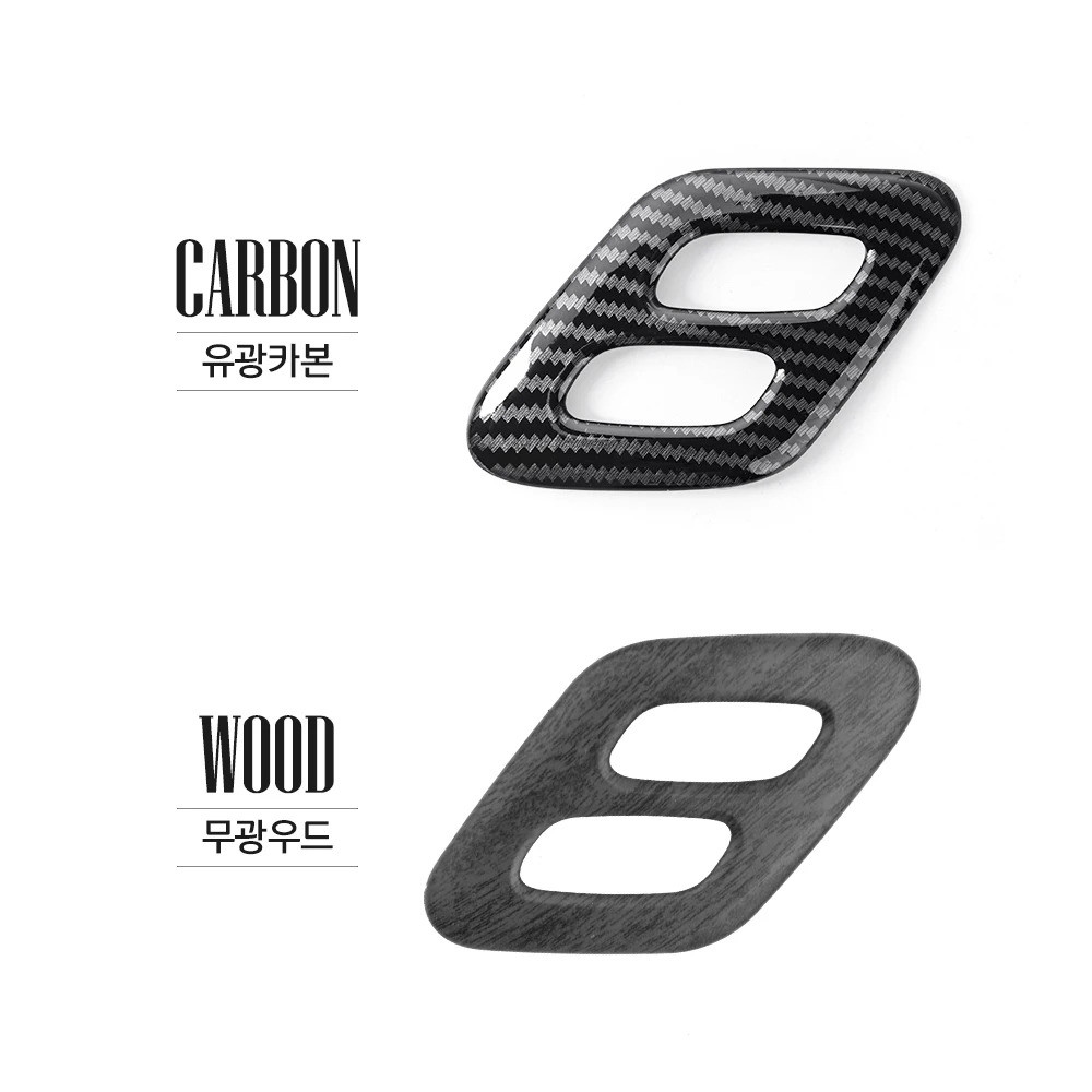 Dành Cho Xe Hyundai Staria 2021-2026 Xe Ô Tô Sợi Carbon Điều Chỉnh Ghế Ô Tô Công Tắc Điều Khiển Nút Bao Viền Phụ Kiện