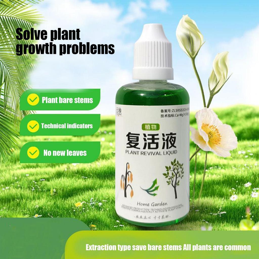 Máy kích thích rễ cây Phân bón dinh dưỡng rễ 50ml Chất lỏng tự nhiên cho đất Phân hủy hoa mueadsyvn