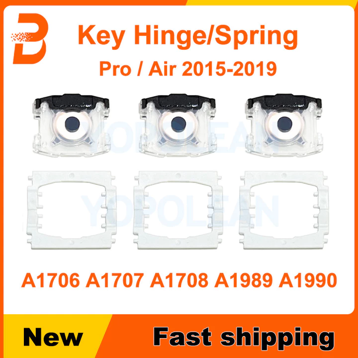 Mới Keycaps Bản Lề Lò Xo Tấm Dành Cho Macbook Pro Air A1534 A1706 A1708 A1989 A1990 Kẹp Nắp Chìa Khóa 2015-2019 Năm
