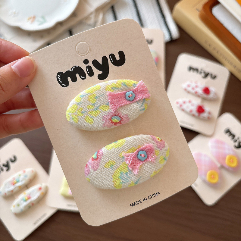 Kẹp tóc cô gái dễ thương Hàn Quốc
