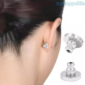 Unstop * 4 Cái Bông Tai Nâng Bông Tai Lưng Cho Đinh Tán Không Gây Dị Ứng Bông Tai