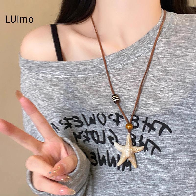 LUImo Phong Cách Dân Tộc Bồ Đề Hoa Nelace Cho Nữ Bé Gái Dài Dệt Hoa Áo Len Dây Chuyền Trang Sức Thời Trang Phụ Kiện Quà Tặng Sinh Nhật SBS
