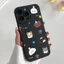Ốp lưng iPhone hình động vật dễ thương Vỏ máy ảnh silicon mềm - iP 7/8/X/XS/XR/11/12/13/14/15/16/17/Plus/Air/Pro/Max