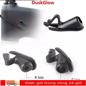 Giá đỡ dây phanh xe đạp DUSKGLOW, Giá đỡ khung định tuyến cáp bền trọng lượng nhẹ, Vỏ Derailleur phanh xe đạp 24X8.5