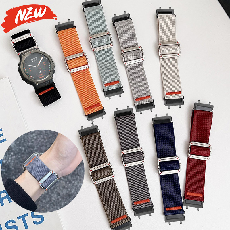 Dây đeo Nylon cho đồng hồ Amazfit T-REX 3/Ultra/T-Rex/T-REX/Pro phụ kiện thay thế