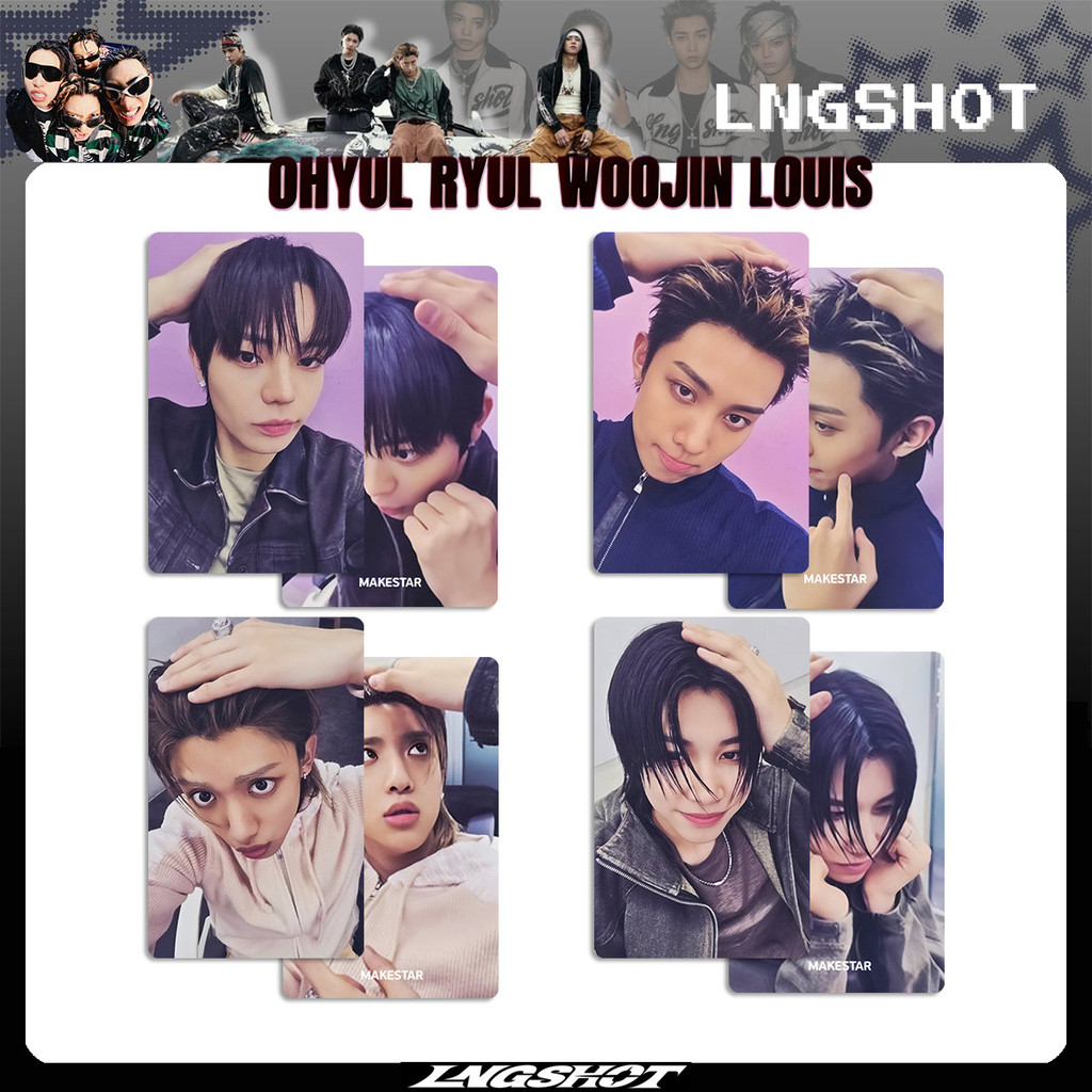 4 Ngày tập luyện LNGSHOT CALLERS Album Lomo Cards Photocards