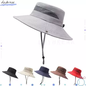 Mũ câu cá DAYBREAK, Mũ xô lưới có thể điều chỉnh, Mũ chống nắng thoáng khí có thể gập lại chống tia cực tím dành cho nam