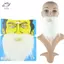 HFTOY 1 Lễ Hội Vui Nhộn Đồ Dùng Giáng Sinh Prom Đạo Cụ Unisex Lạ Mắt Râu Giả Trang Phục Halloween Đảng Tóc Mặt ria mép Tóc Giả ~
