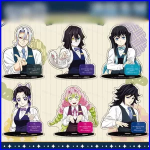SQ3 Demon Slayer Đứng Tấm Kochou Shinobu Acrylic Tấm Đứng Ký Anime Để Bàn Trang Trí QS3