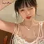 AqToCna Ngọc Trai Hạt Nơ Mặt Dây Chuyền Nelace Cho Nữ Thời Trang Nơ Choker Nelaces Xương Đòn Dây Chuyền Trang Sức Cưới Quà Tặng AqToCna