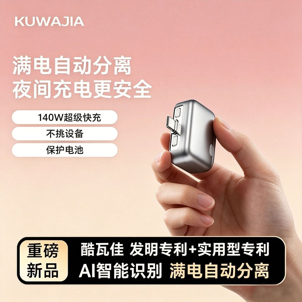 Bộ tách nguồn toàn diện thông minh 140W Sạc nhanh Điện thoại di động Hoàn toàn tự động Tắt nguồn Ngăn chặn quá tải